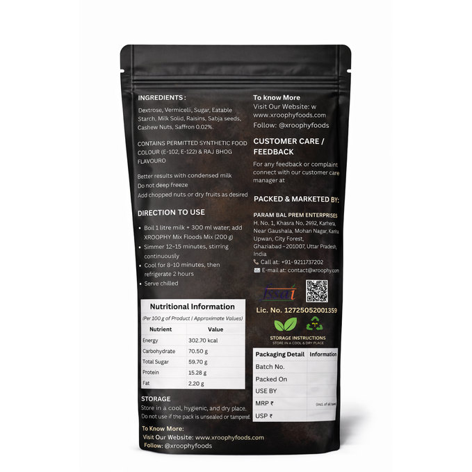 Butter Scotch Dessert Mix Instant Sweet Dessert Mix Flavoured Beverage – Xroophy Foods