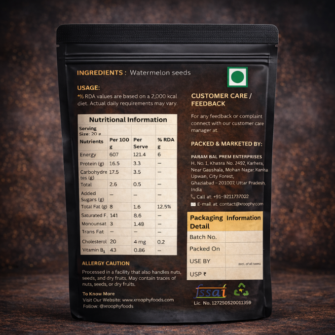 Xroophy Nutri Watermelon Seeds