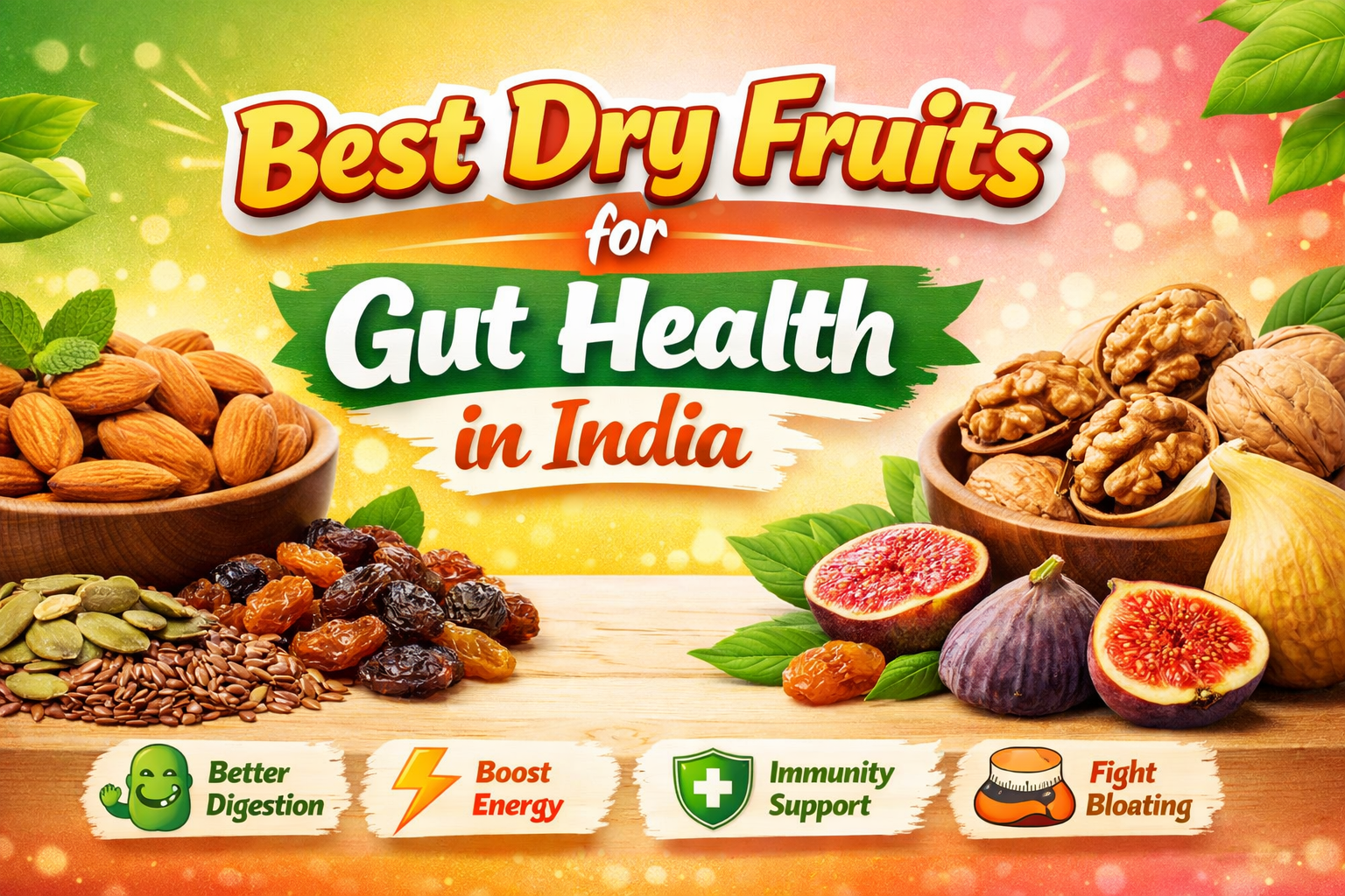 Best Dry Fruits for Gut Health in India