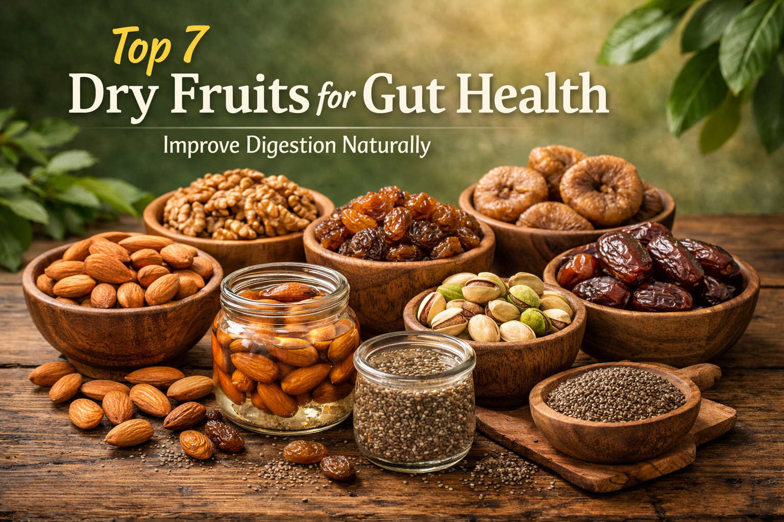Top 7 Dry Fruits for Gut Health and Better Digestion