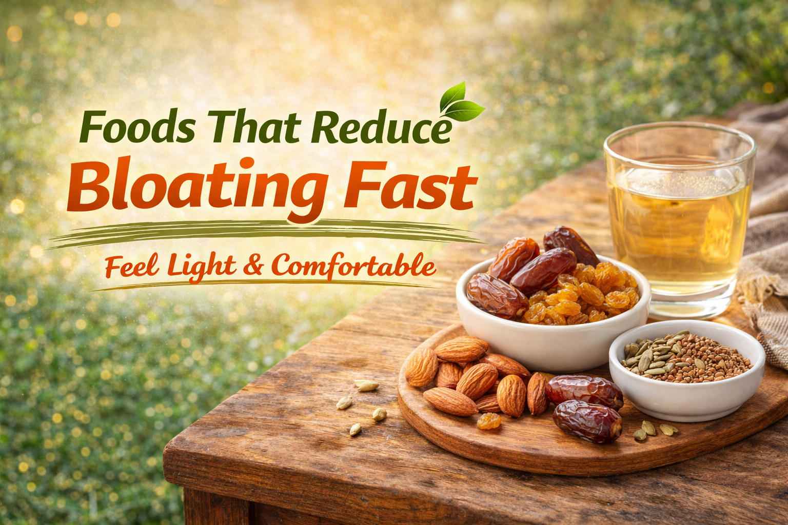 Foods That Reduce Bloating Fast