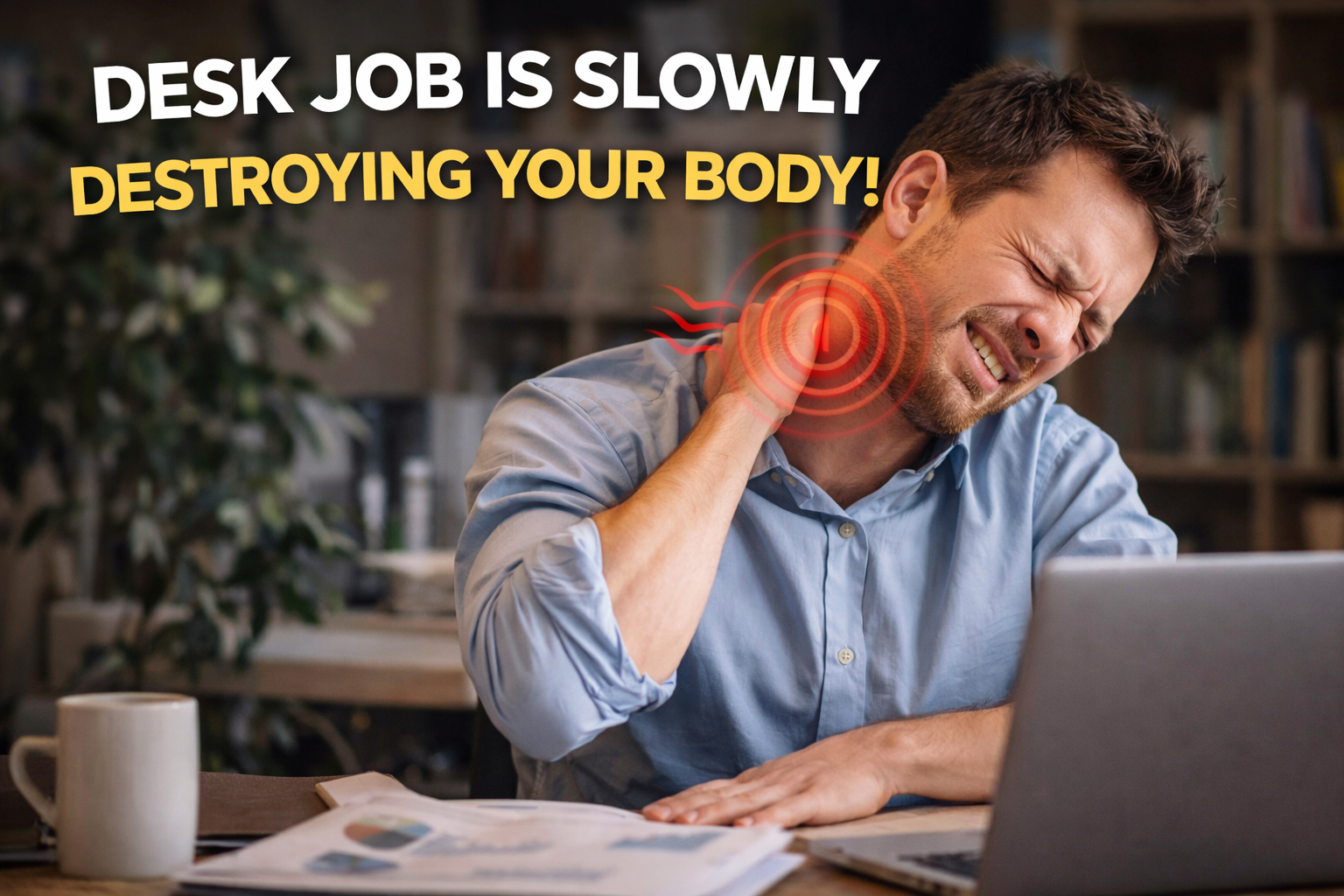 Desk Job is Slowly Destroying Your Body!