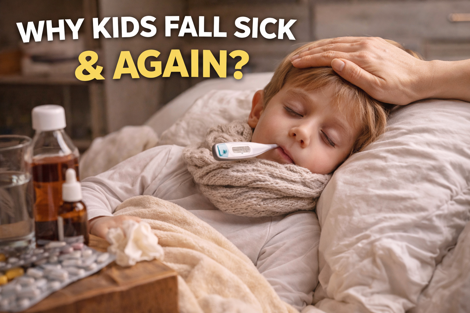Why Kids Fall Sick Again & Again?