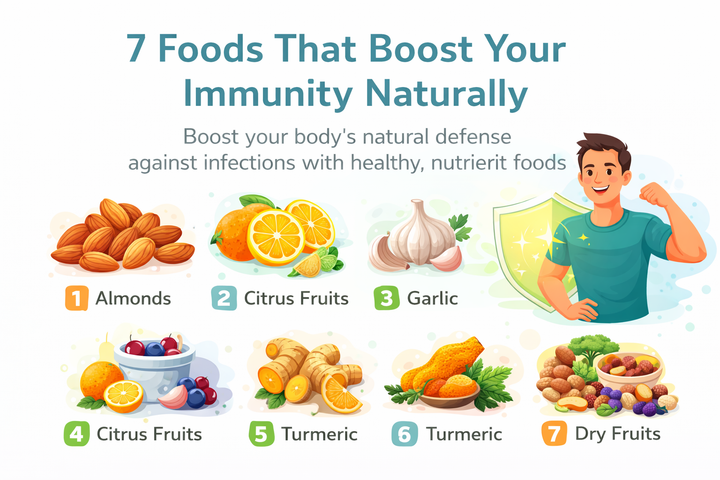 7 Foods That Boost Your Immunity Naturally