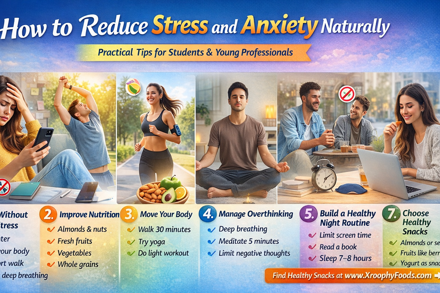 How to Reduce Stress and Anxiety Naturally (A Real Guide for Students & Young Professionals)