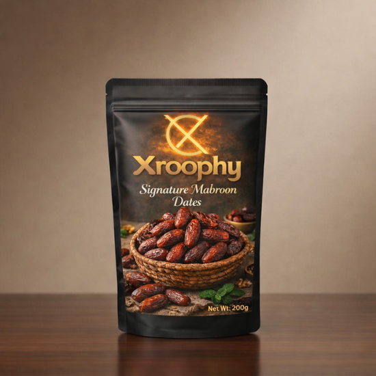 Premium Mabroom Dates Khajoor Natural Dry Dates – Xroophy Foods