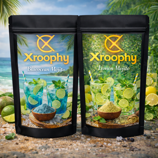 Instant Blue Lemon Mojito Drink Mix Combo Pack Cocktail Flavour – Xroophy Foods