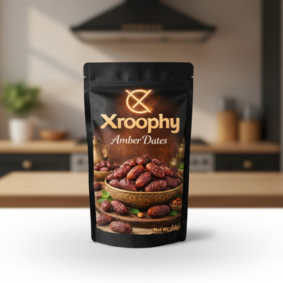 Xroophy Amber Dates – premium, naturally sweet, and high-quality dates for healthy snacking, cooking, and energy boost