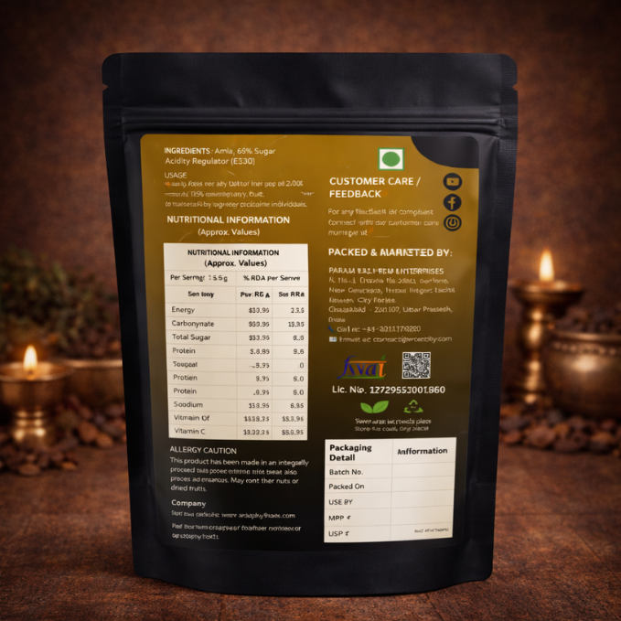 Xroophy Natural Amla Candy