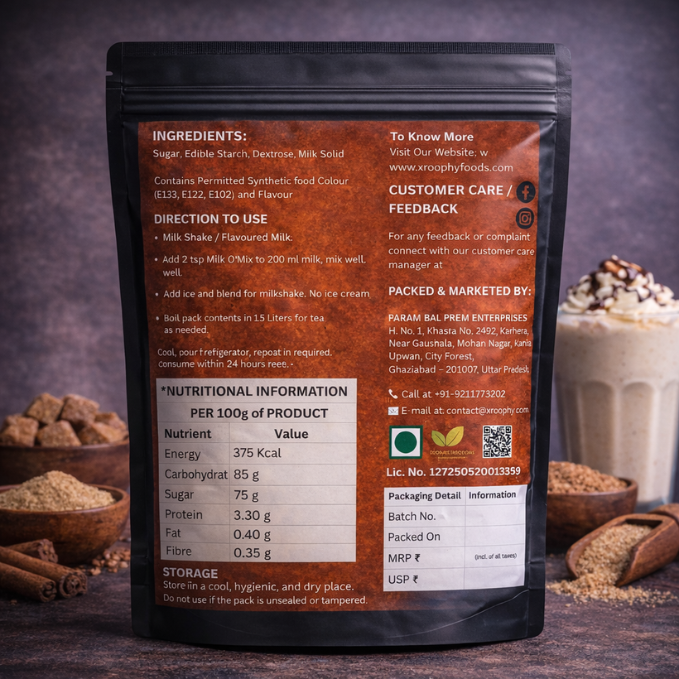 Xroophy Butter Scotch Shake Mix