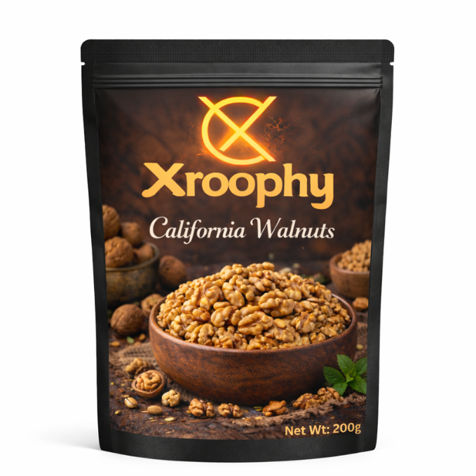 Xroophy California Walnuts Superfood for Brain & Heart