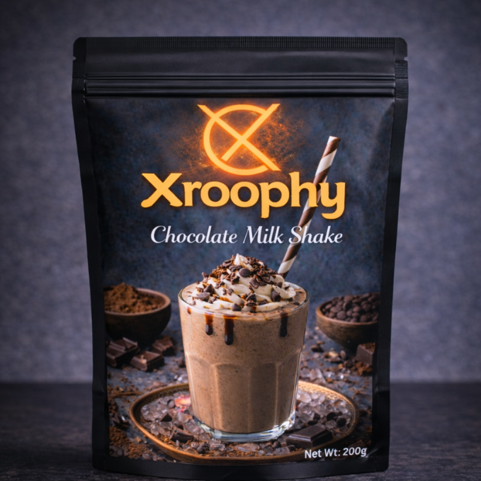 Xroophy Milik Chocolate Shake