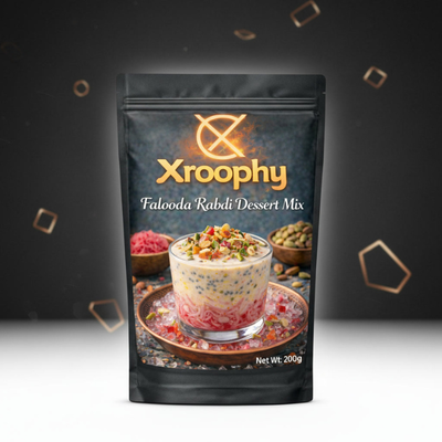Falooda Rabdi Dessert Mix Instant Falooda Mix Rabdi Flavoured Sweet Dessert – Xroophy Foods