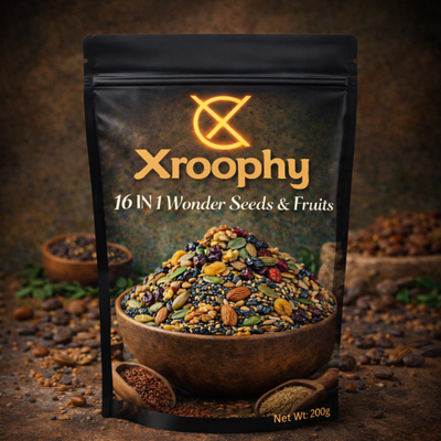 16 in 1 Seeds and Fruits Mix Healthy Dry Fruits and Seed Mix Snack – Xroophy Foods