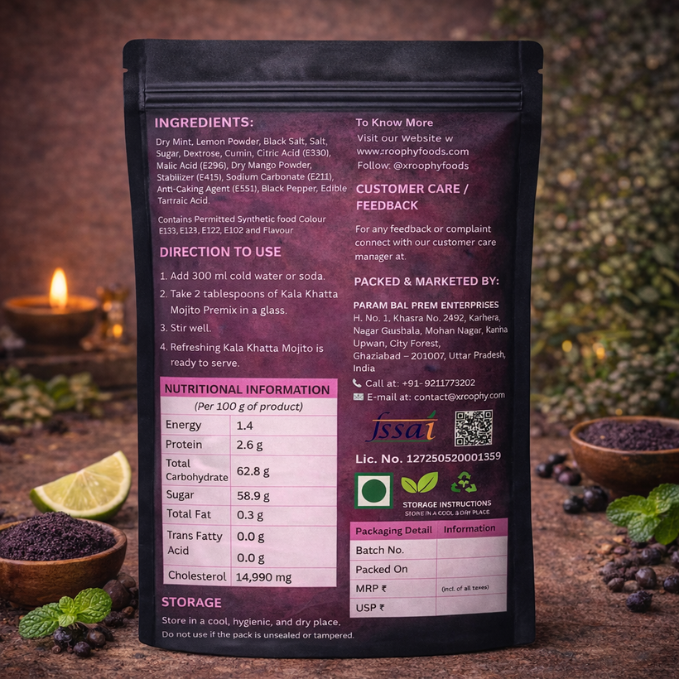 Xroophy Kala Khataa Mojito