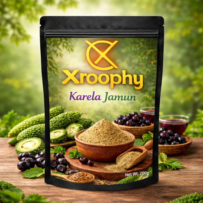 Xroophy Neem Karela Jamun Healthy Drink