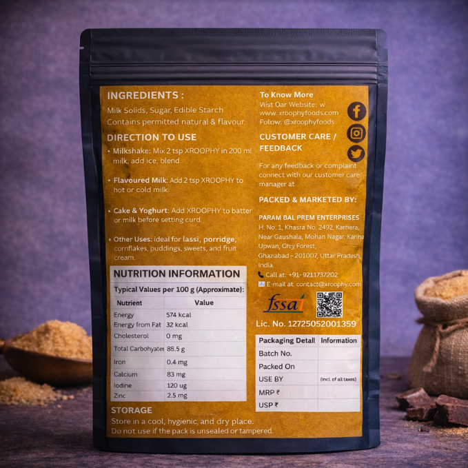 Xroophy Milik Mango Shake Mix