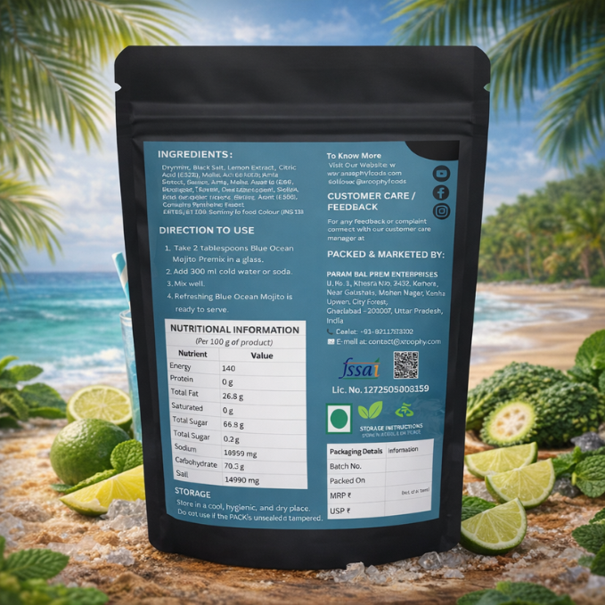 Xroophy  Blue Ocean Mojito