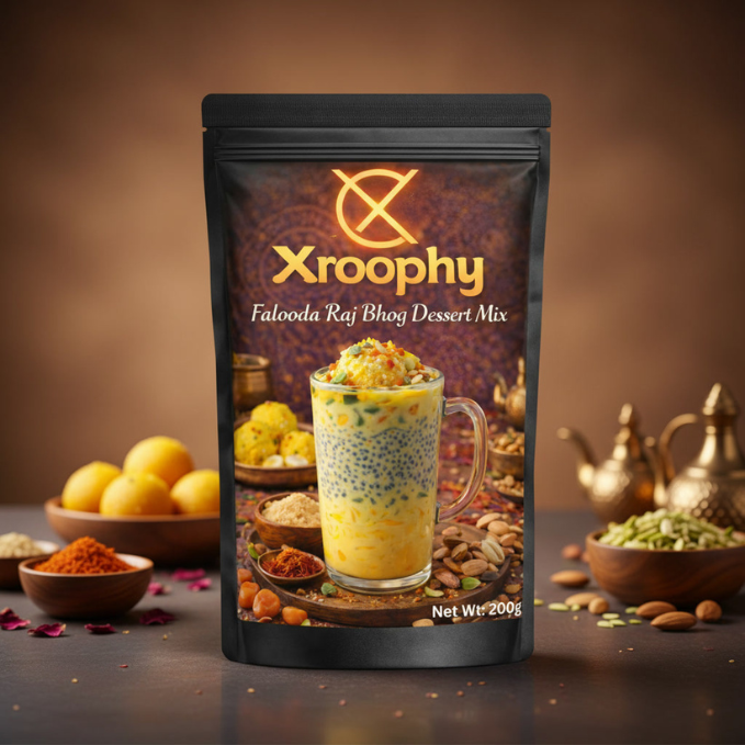 Xroophy Falooda Raj Bhog Dessert Mix