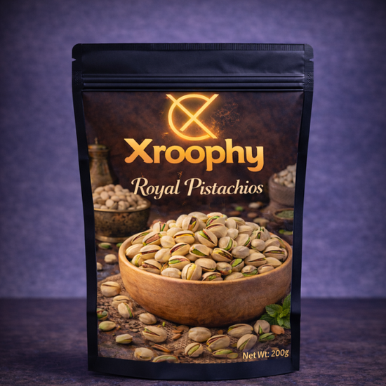 Royal Jumbo Pistachios Pista Naturally Flavoured Premium Dry Fruits – Xroophy Foods
